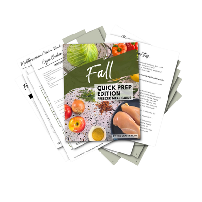 Fall Freezer Meal Guide: Quick Prep Edition