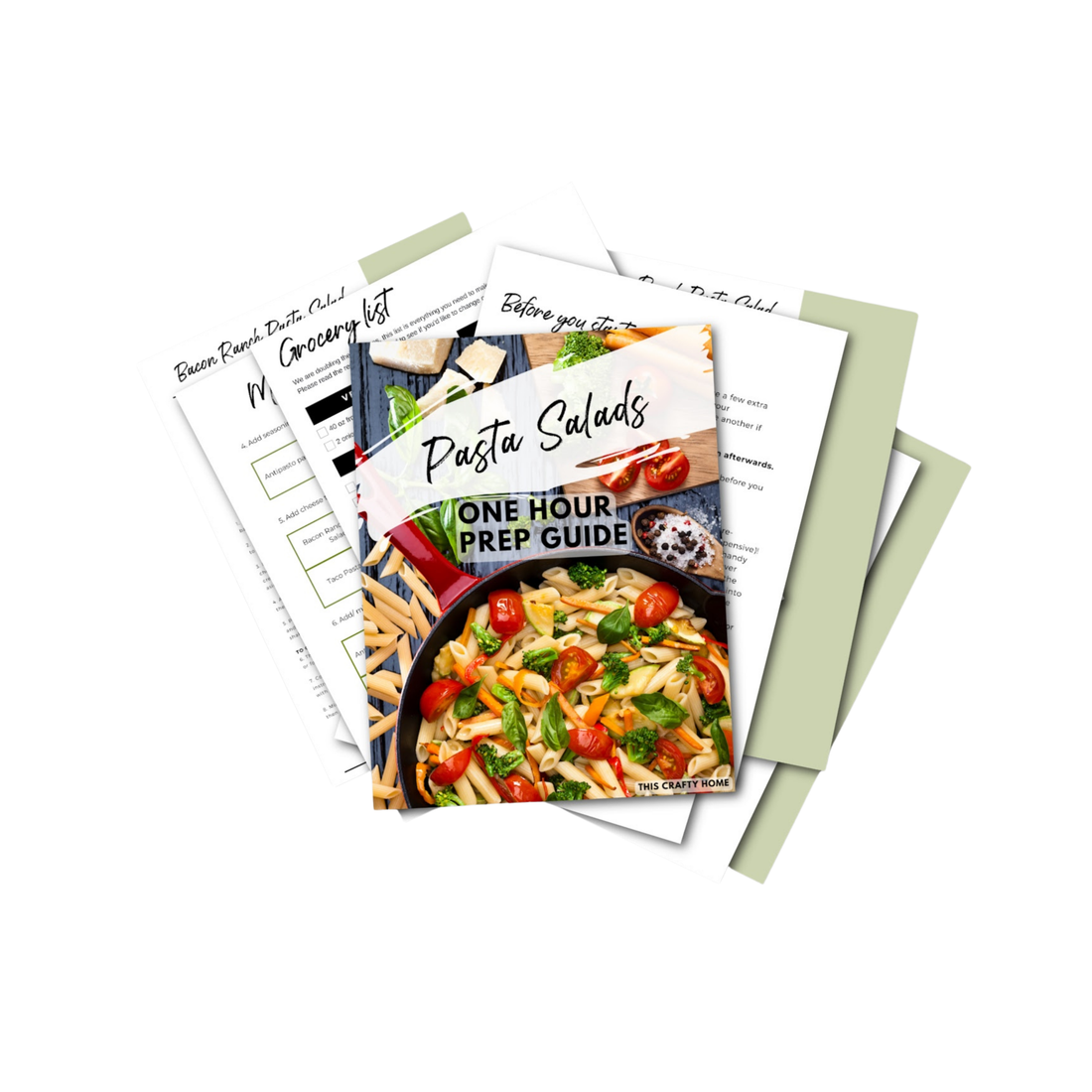 Pasta Salads One Hour Mini Freezer Meal Guide