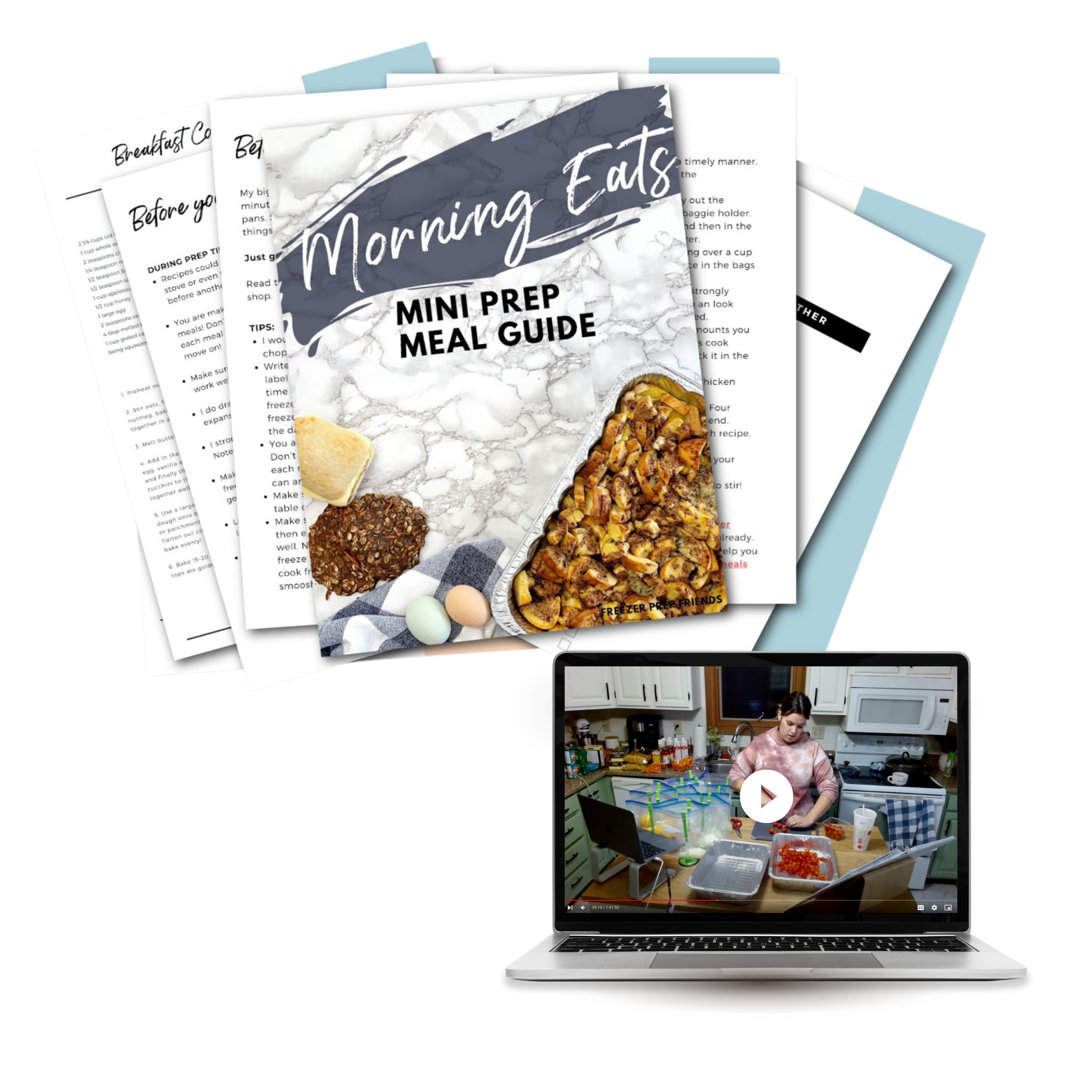 Morning Eats Mini Freezer Meal Guide (With Prep Video)