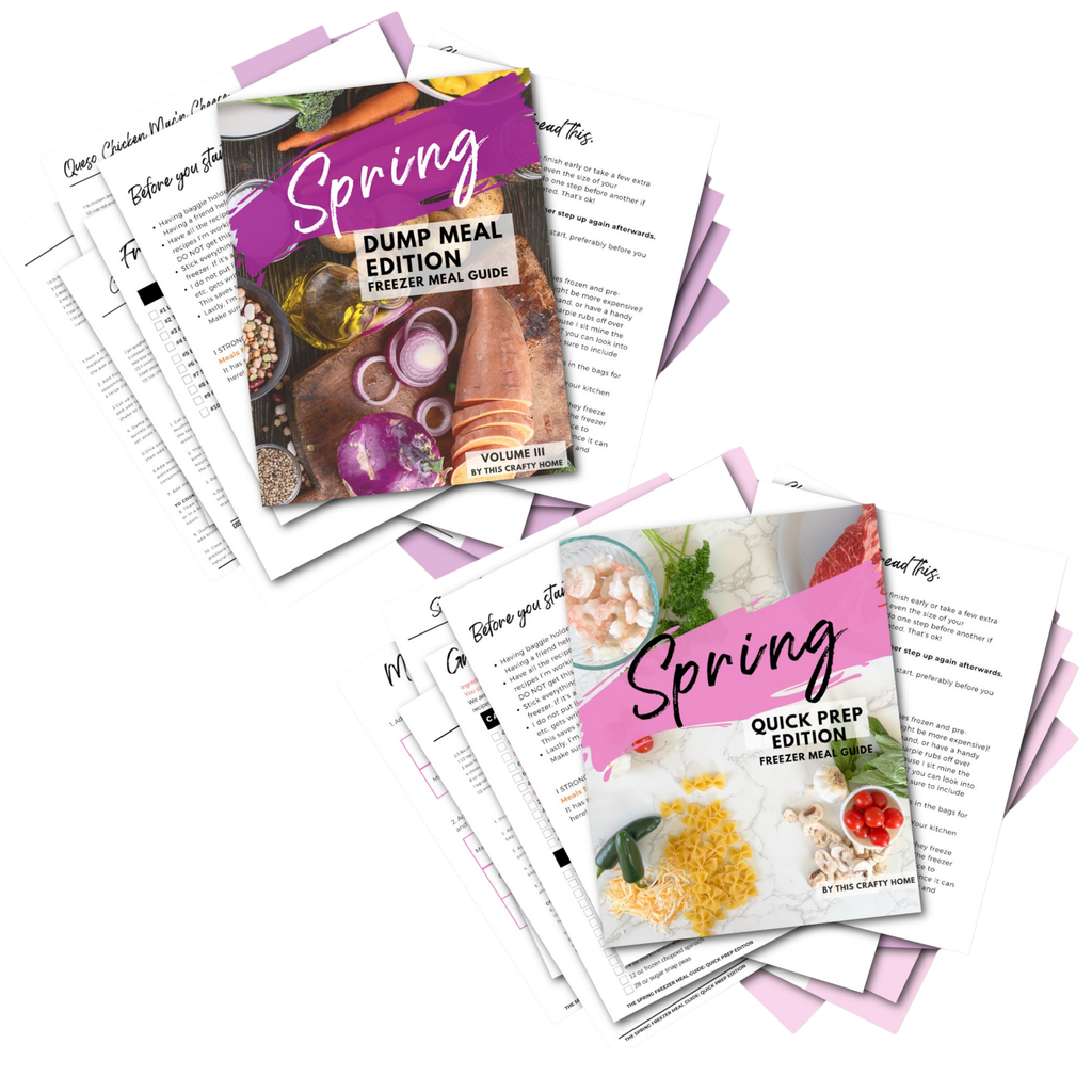 Spring Vol. III & IV Freezer Meal Guide Bundle