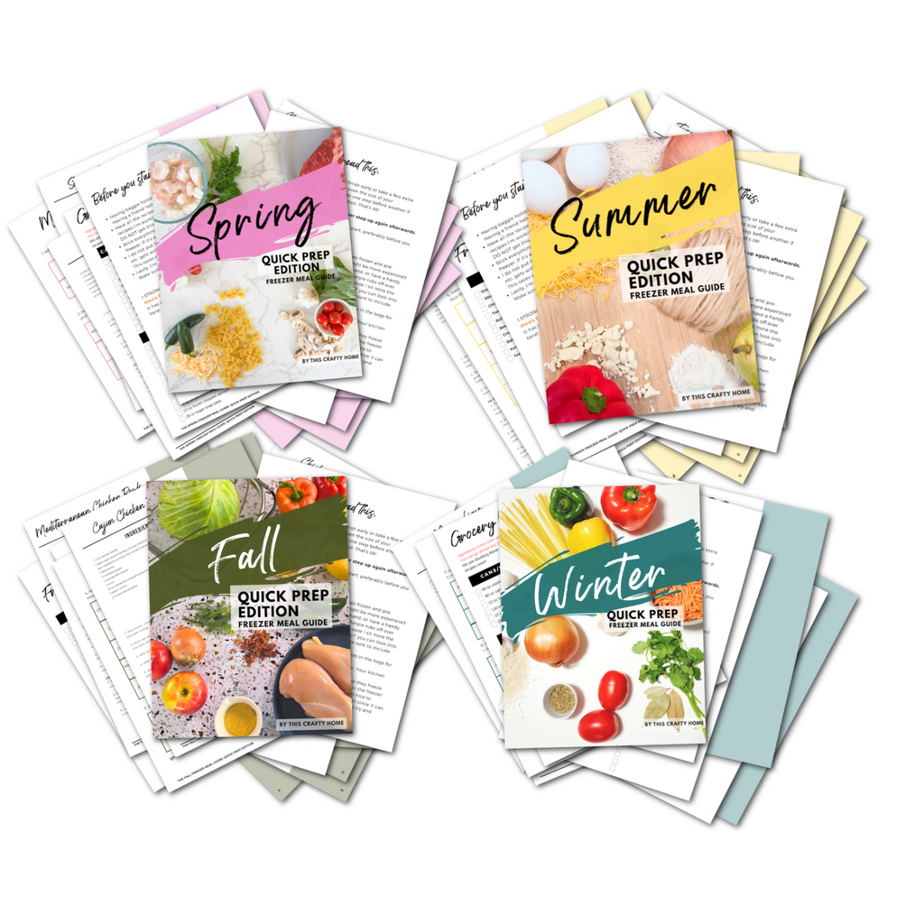 4 Seasons Freezer Meal Guide: Quick Prep Edition Bundle