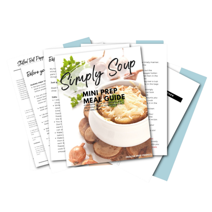 Simply Soups Mini Freezer Meal Guide