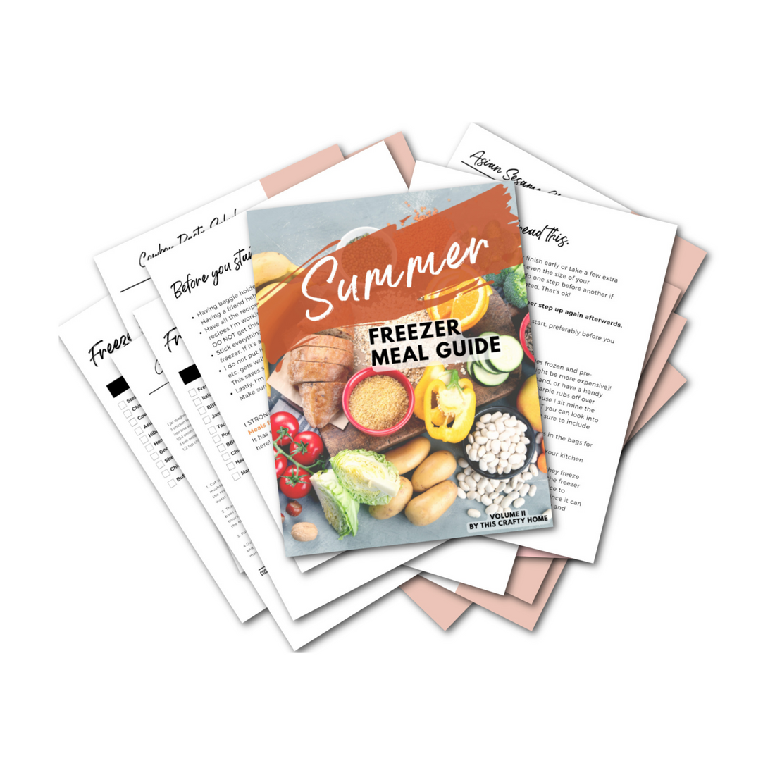 Summer Freezer Meal Guide Volume II