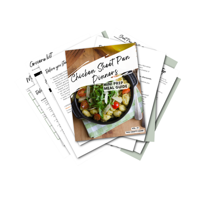 Chicken Sheet Pan Dinners Mini Freezer Meal Guide
