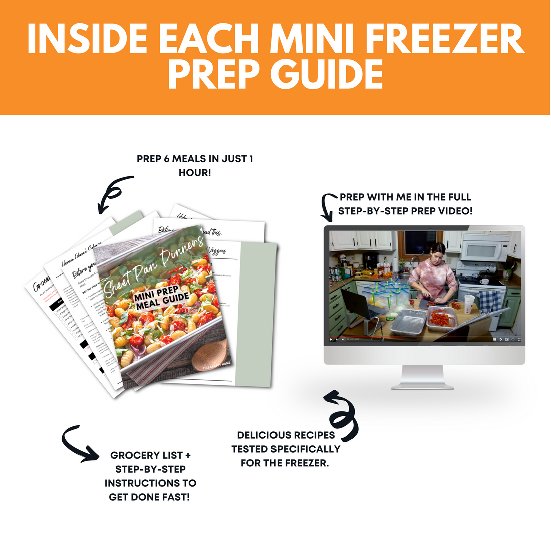 Sheet Pan Dinners Mini Freezer Prep Guide