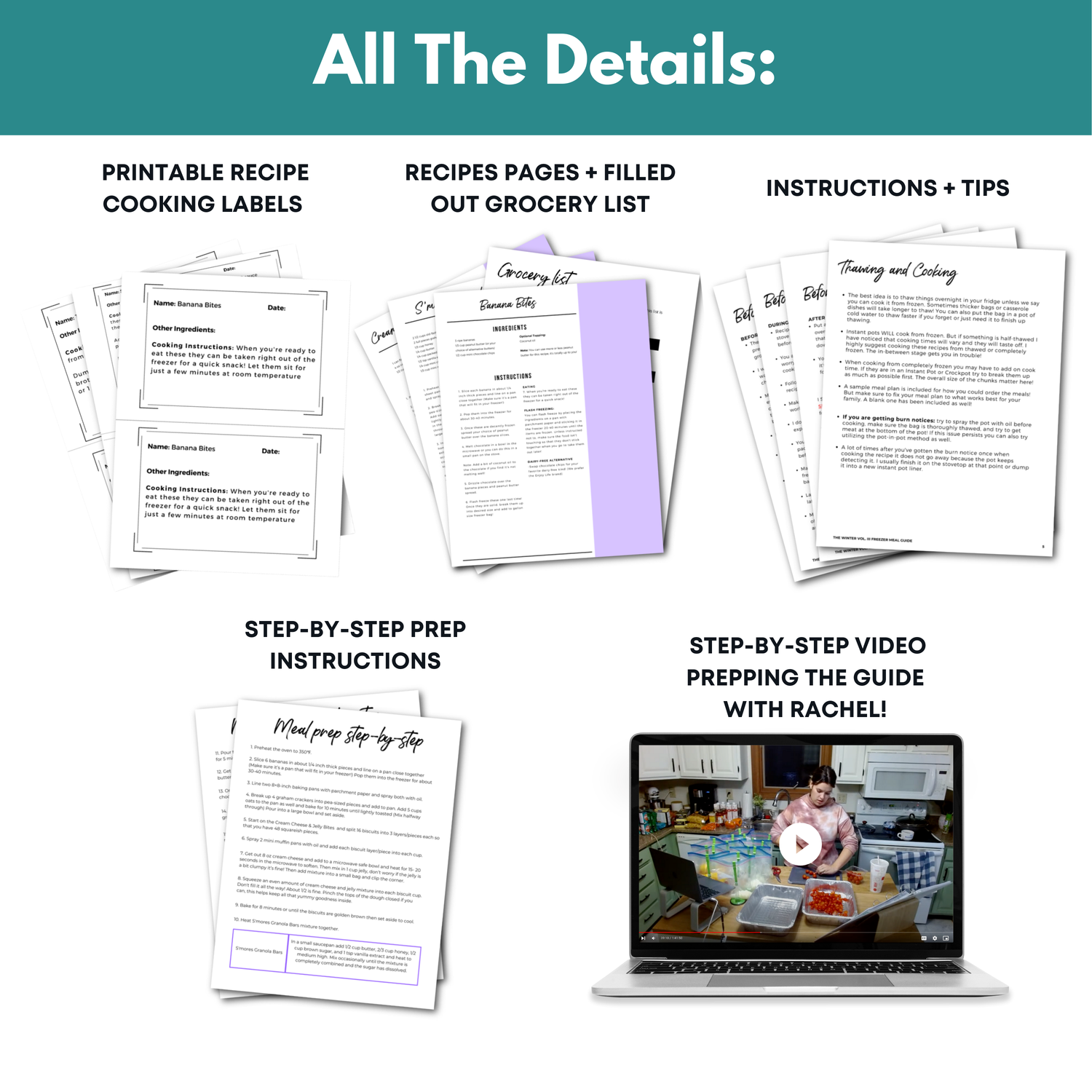 Snacks On The Go Vol. II Mini Guide (With Prep Video)