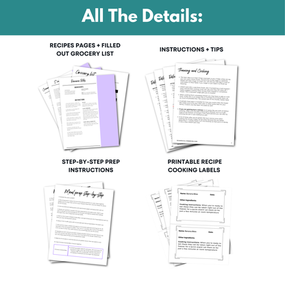 Snacks On The Go Vol. II Mini Freezer Meal Guide