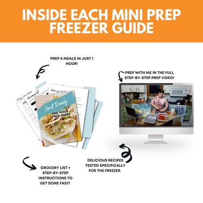 Grill Ready Vol. II Mini Freezer Meal Guide