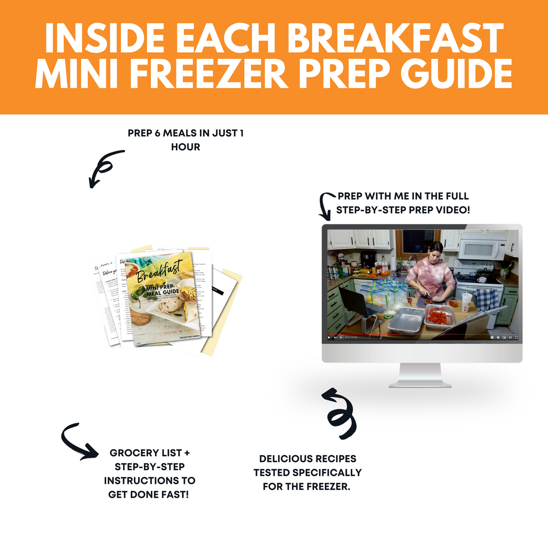 Breakfast Mini Freezer Prep Guide