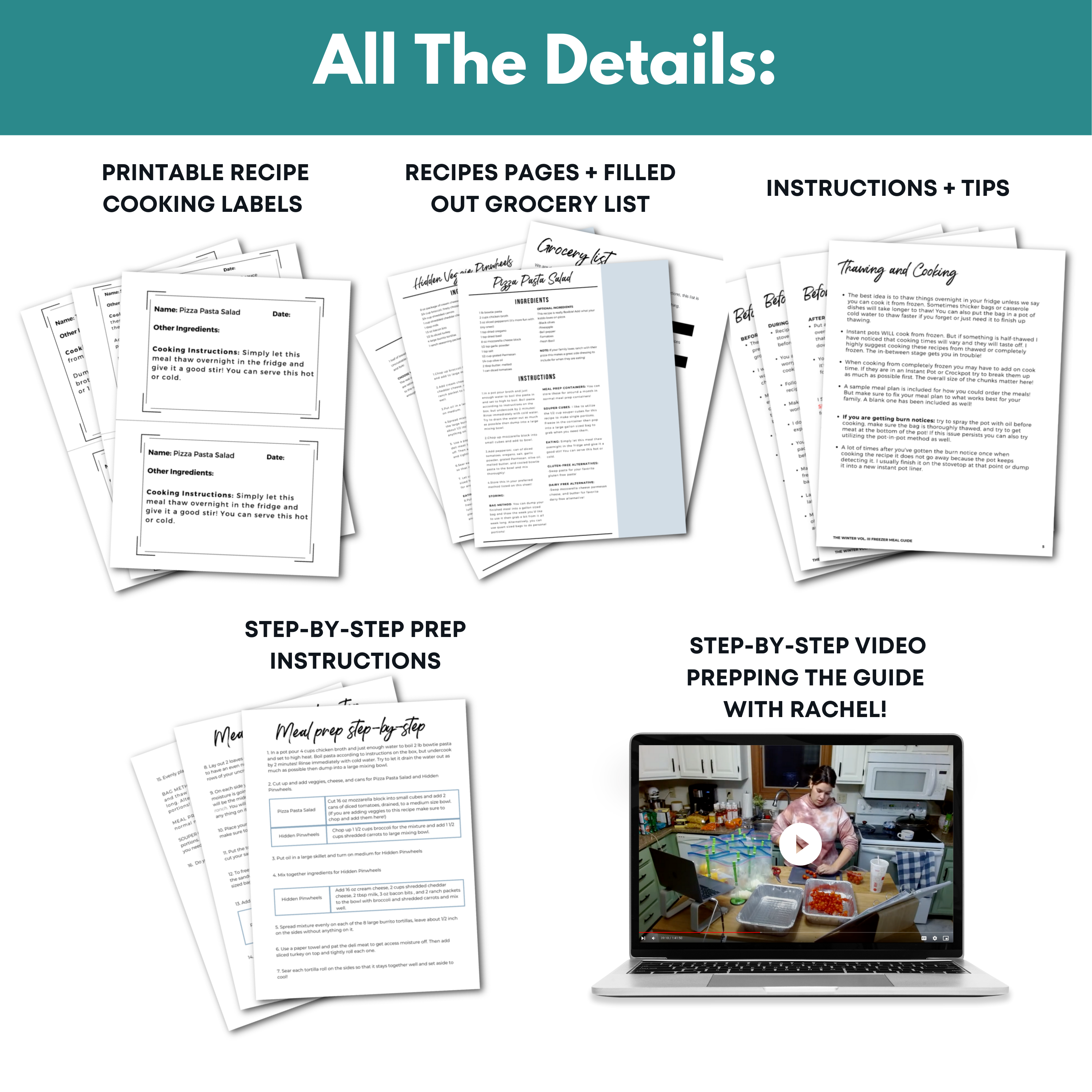 Kids Cold Lunch Mini Prep (With Prep Video)