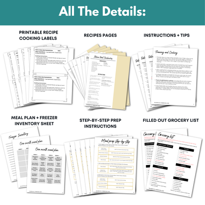 Spring Vol. V Freezer Meal Guide