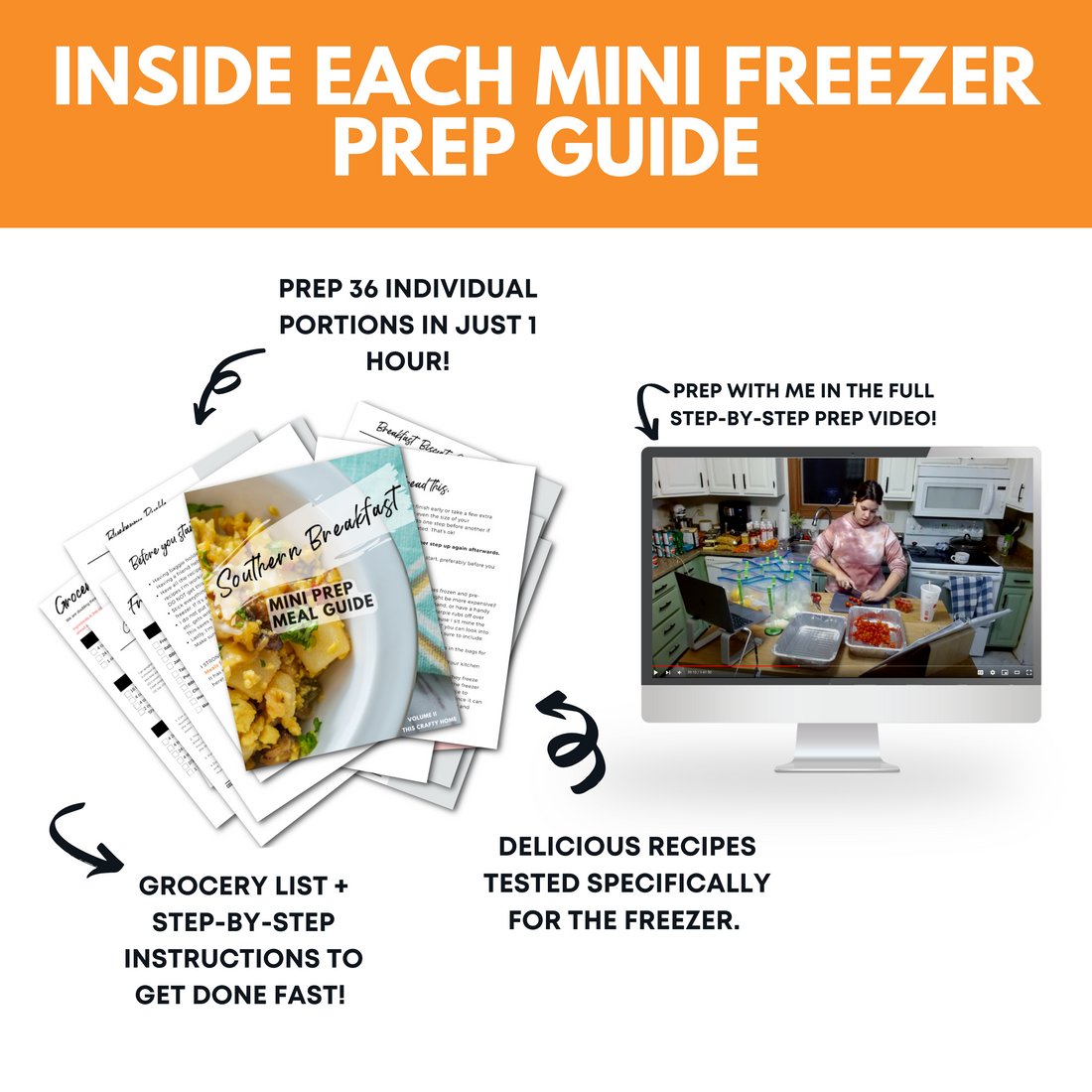 Southern Breakfast Mini Freezer Prep Guide