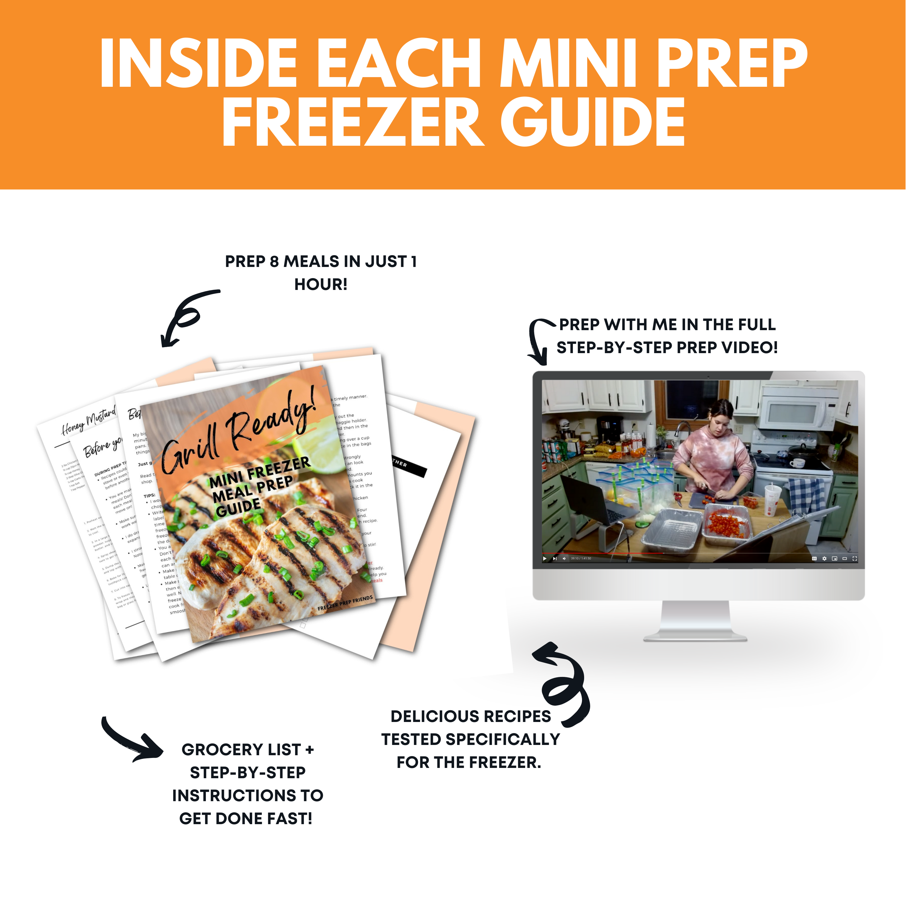 Grill Ready Mini Freezer Prep