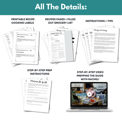 Southern Breakfast Mini Freezer Meal Guide (With Prep Video)