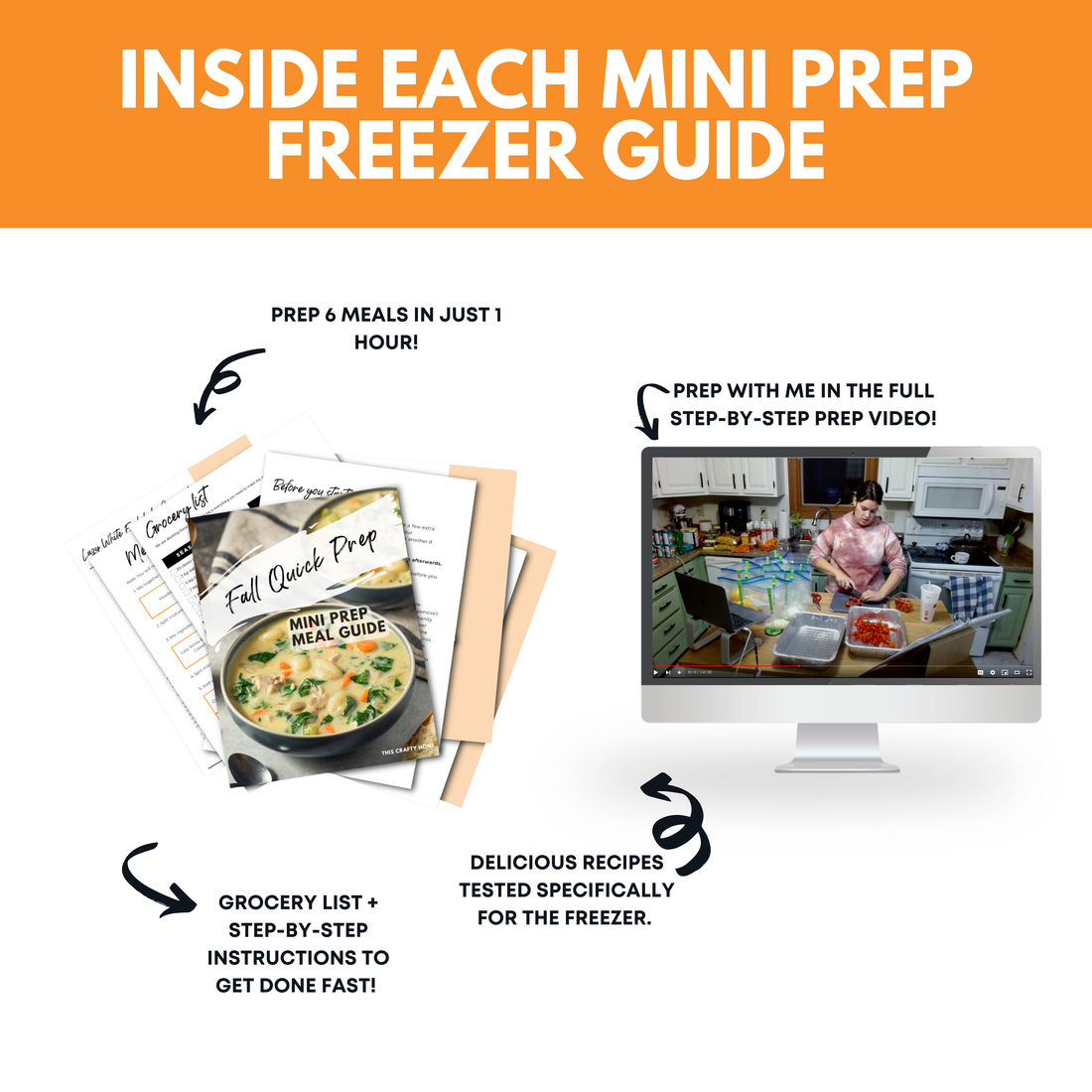 Fall Quick Prep Mini Freezer Meal Guide