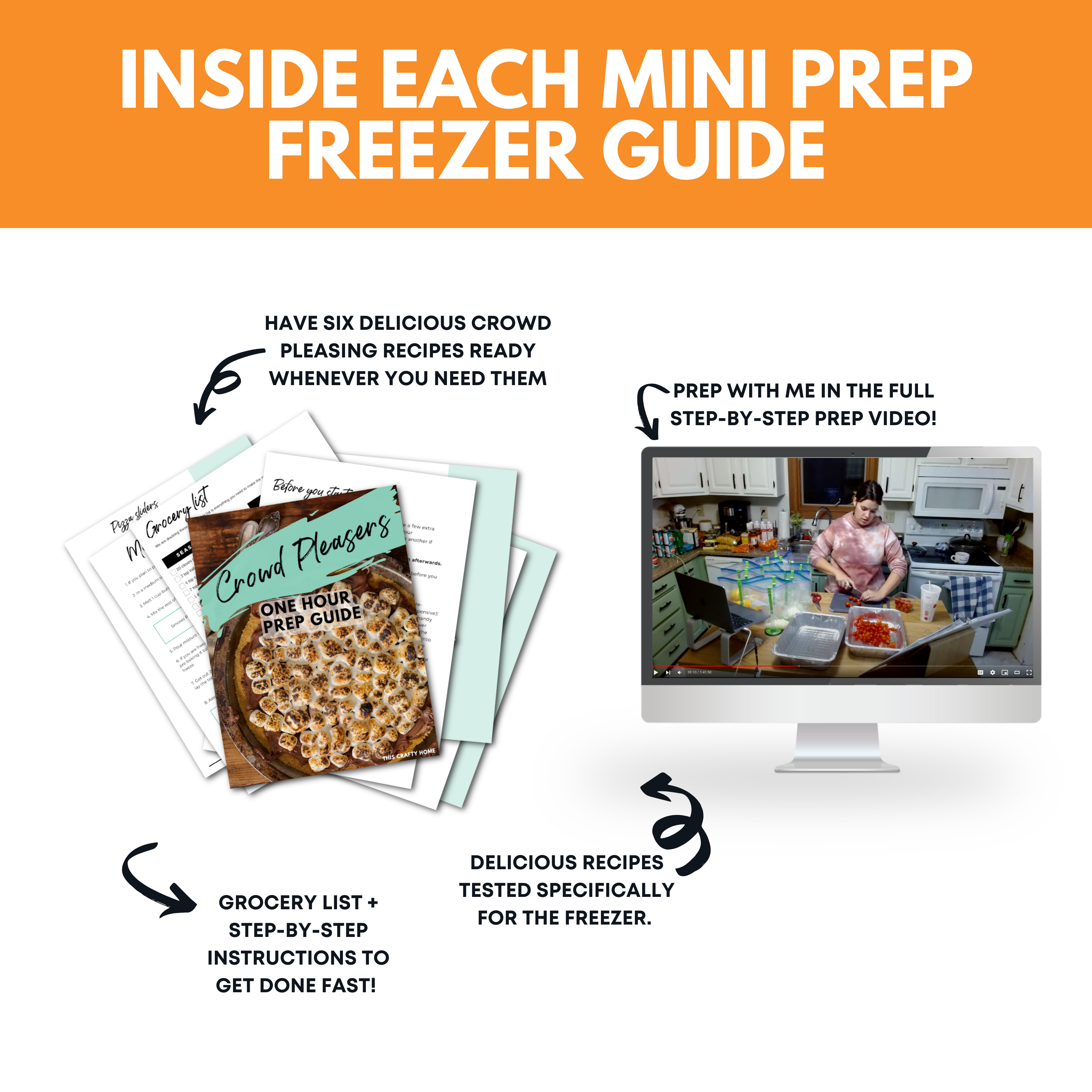 Crowd Pleasers Mini Freezer Meal Guide