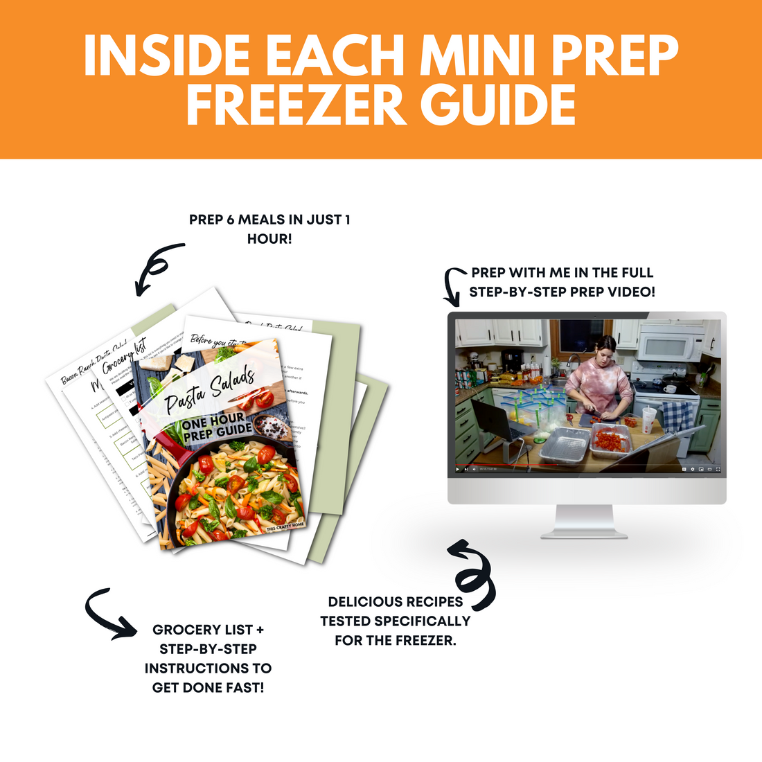 Pasta Salads One Hour Mini Freezer Meal Guide