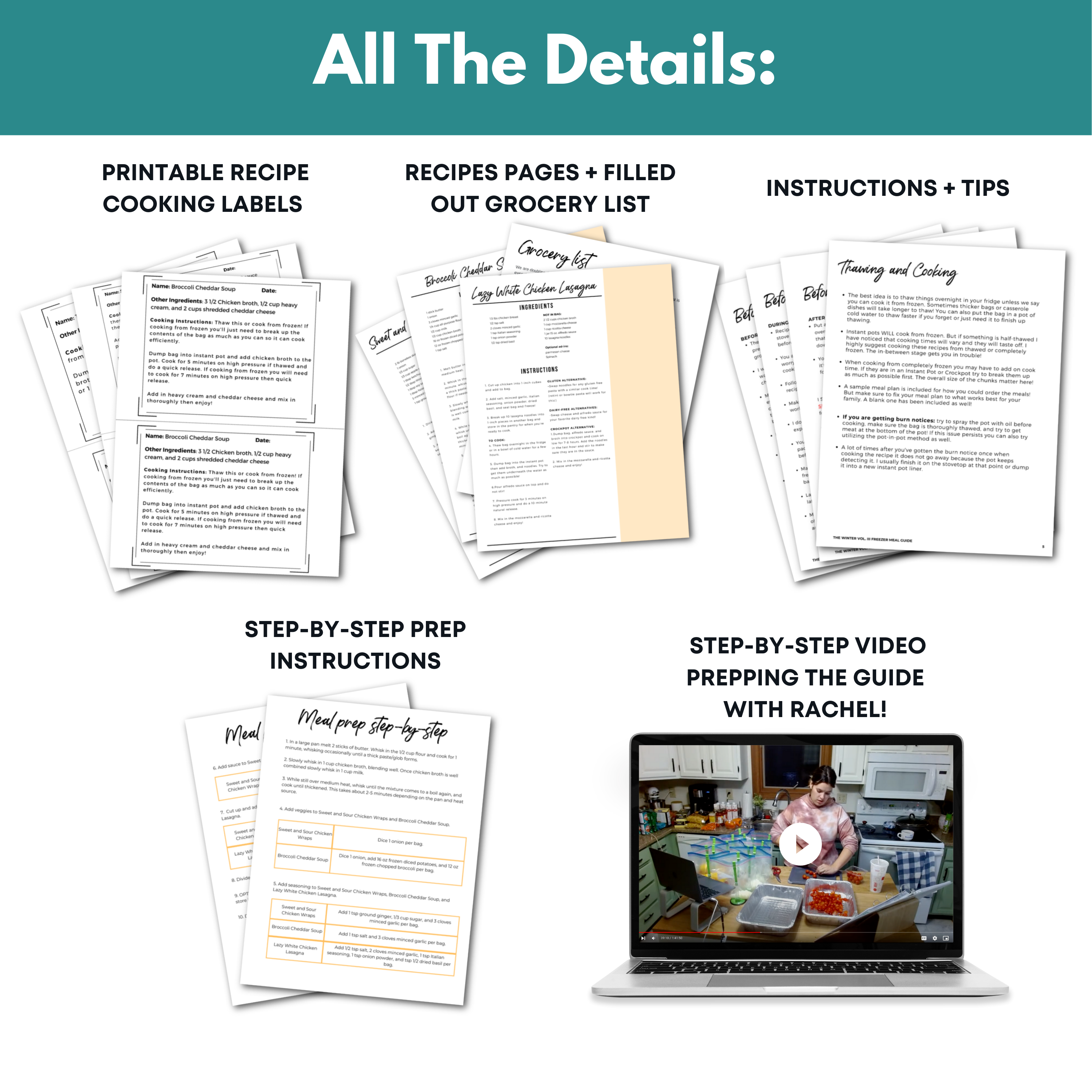 Ready For Anything Mini Freezer Prep Guide (With Prep Video)