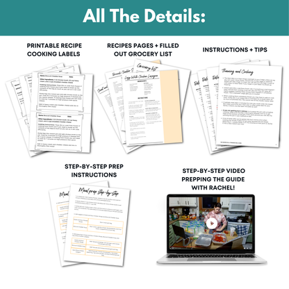 Ready For Anything Mini Freezer Prep Guide (With Prep Video)