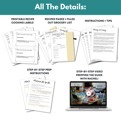 Eggless Breakfasts Mini Freezer Meal Guide (With Prep Video)