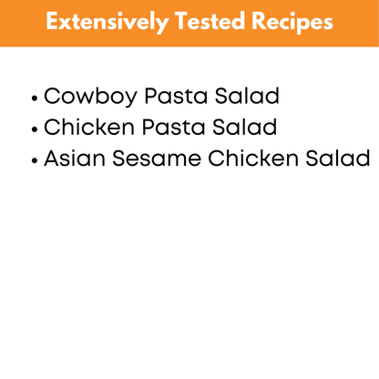 Summer Salads Mini Freezer Prep Guide (With Prep Video)