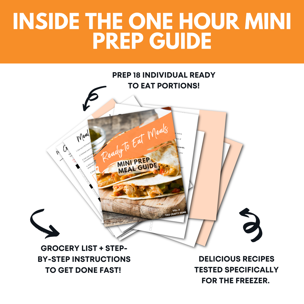 Ready To Eat Mini Freezer Meal Guide Bundle