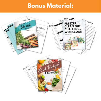Allergen Friendly Freezer Meal Guide Bundle
