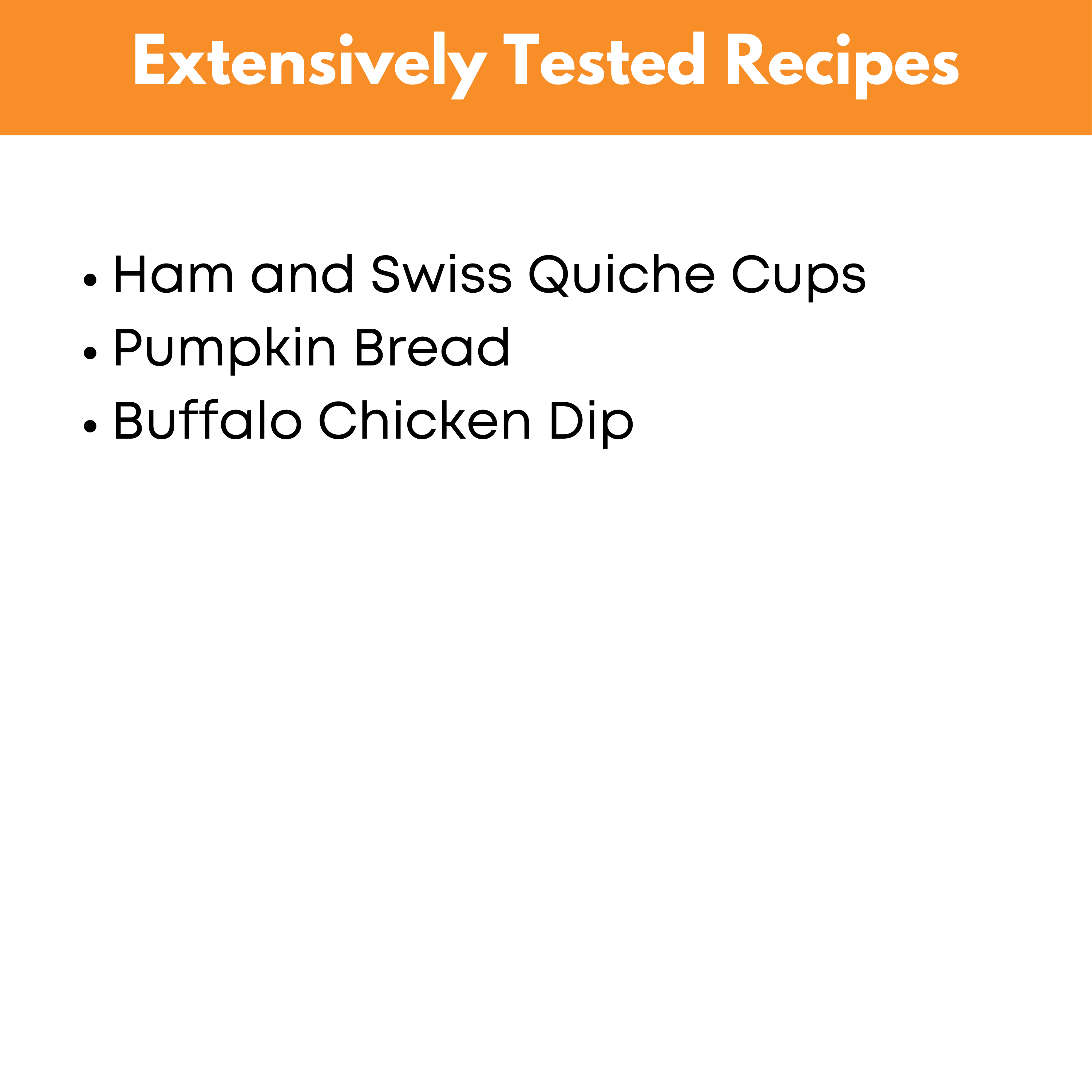 Party Foods Vol. II Mini Freezer Meal Guide