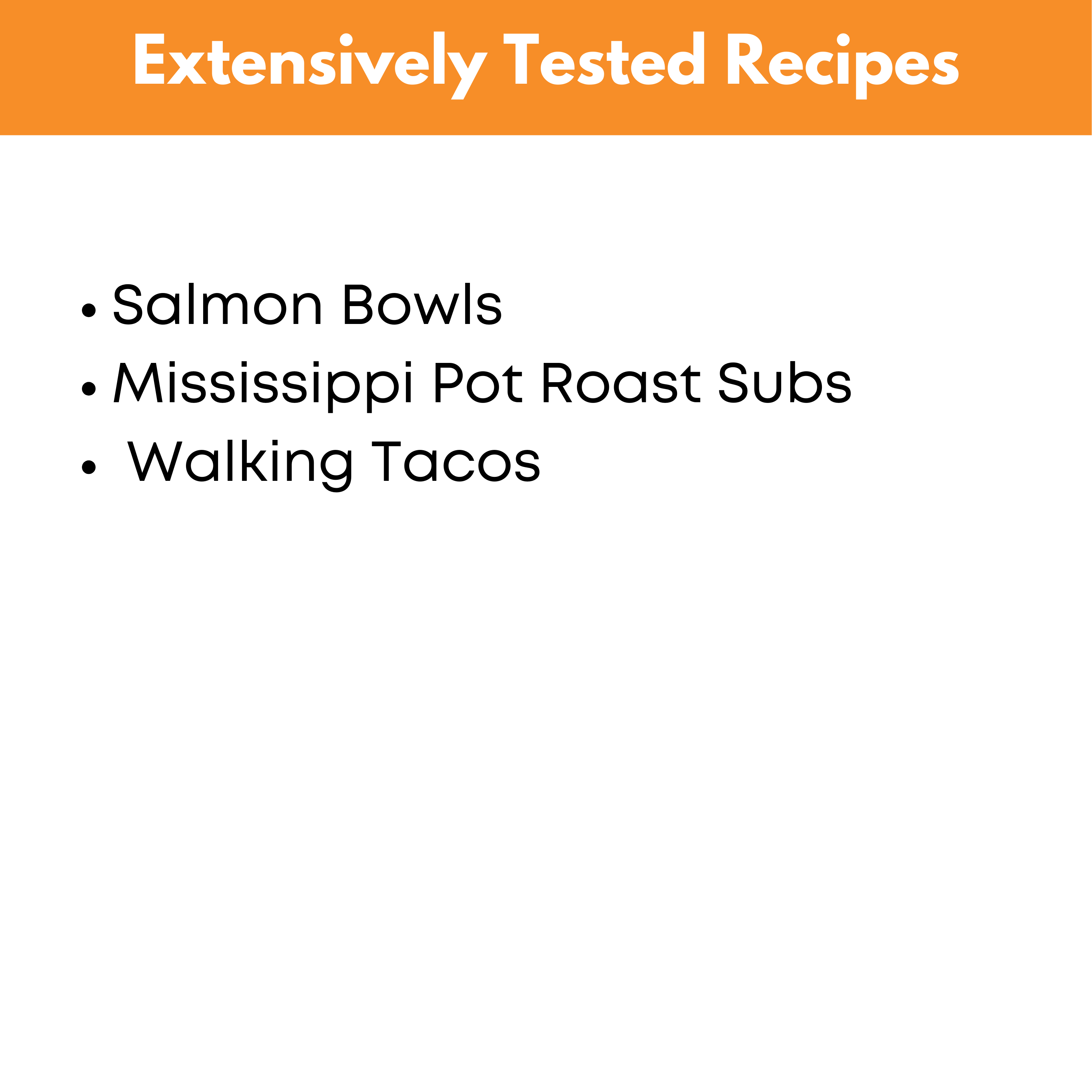Summer Dump Meals Mini Freezer Meal Guide