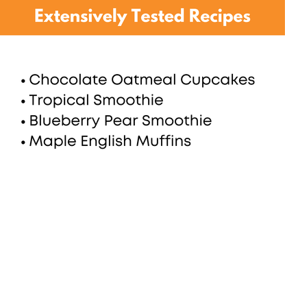 Eggless Breakfasts Mini Freezer Meal Guide (With Prep Video)