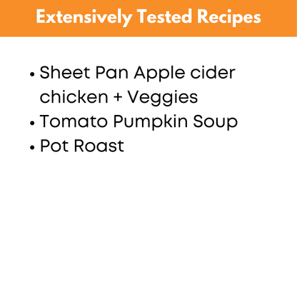 Fall Dump Mini Freezer Meal Guide (With Prep Video)