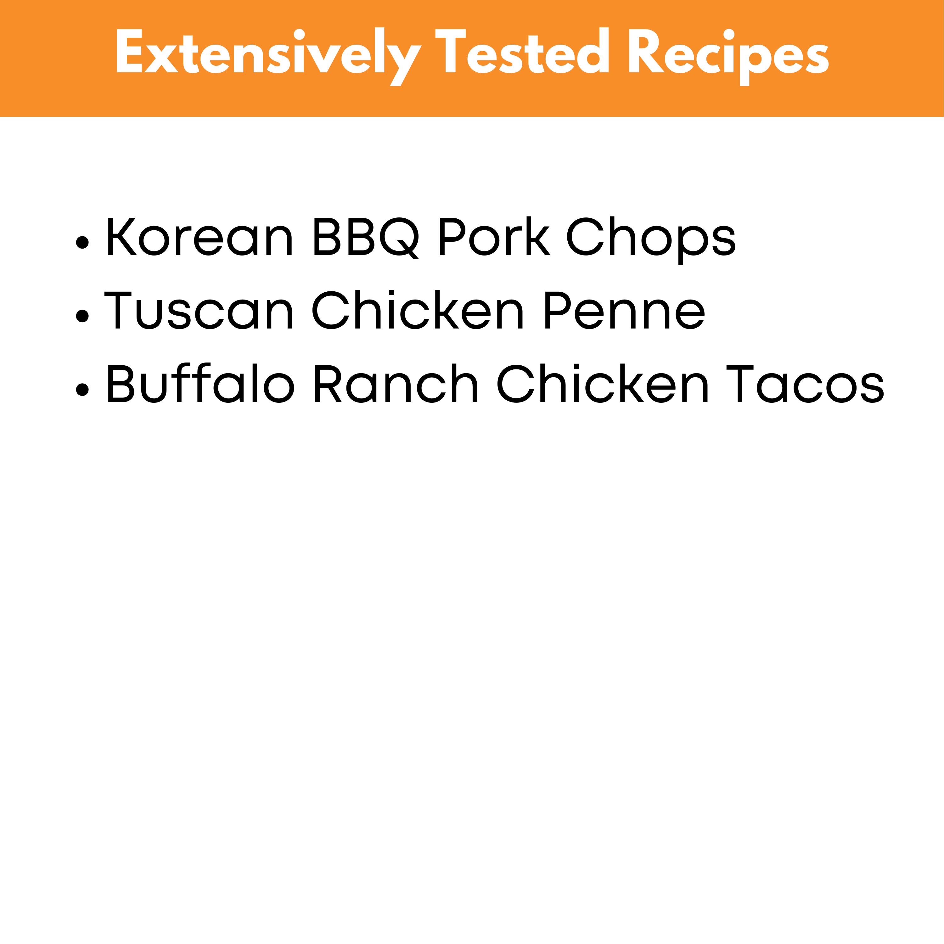Summer Quick Prep Mini Freezer Meal Guide
