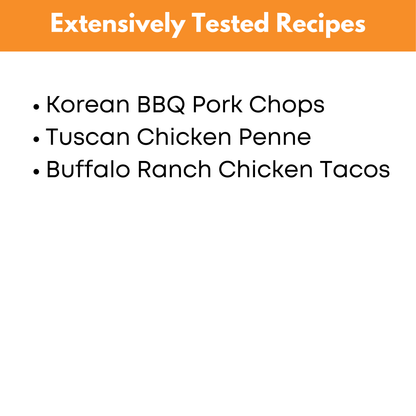 Summer Quick Prep Mini Freezer Meal Guide