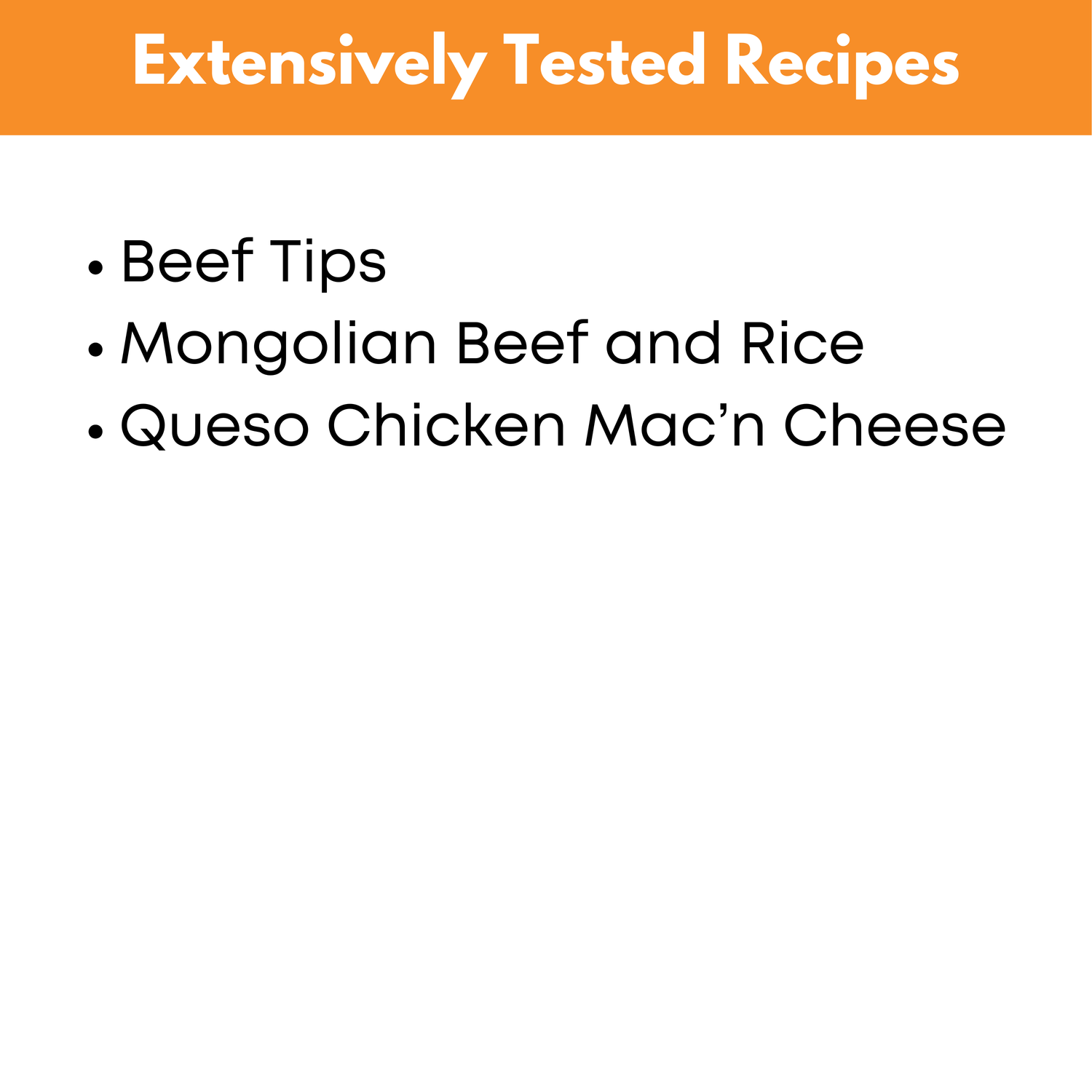 Spring Dump Meals Mini Guide