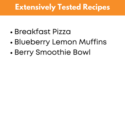 Breakfast Eats Mini Freezer Prep Guide