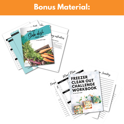 Winter and Fall Freezer Meal Guide Bundle