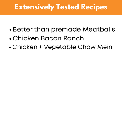 Ready to Eat Mini Freezer Meal Guide (With Prep Video)