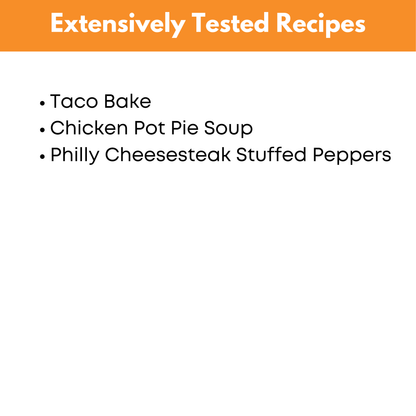 Low Carb Dinners Vol. III Mini Freezer Prep Guide