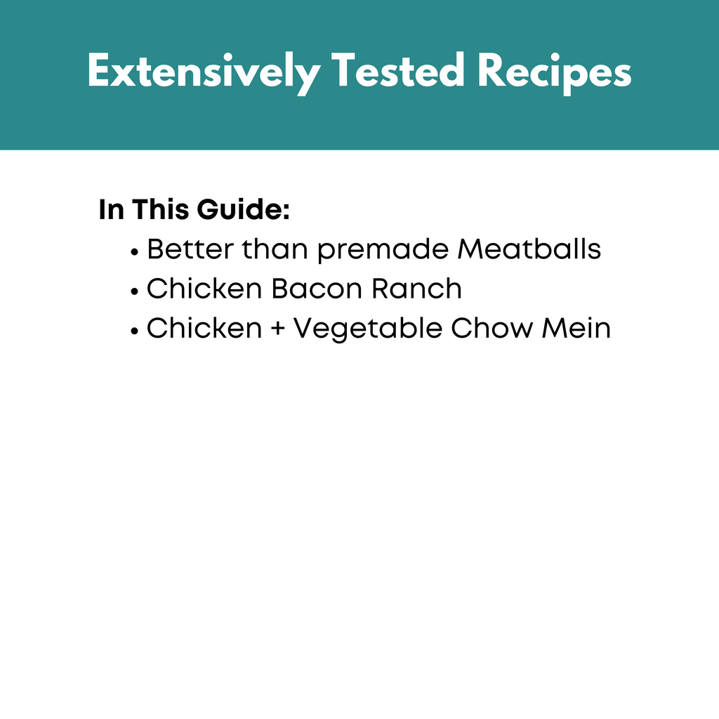 Ready to Eat One Hour Mini Guide