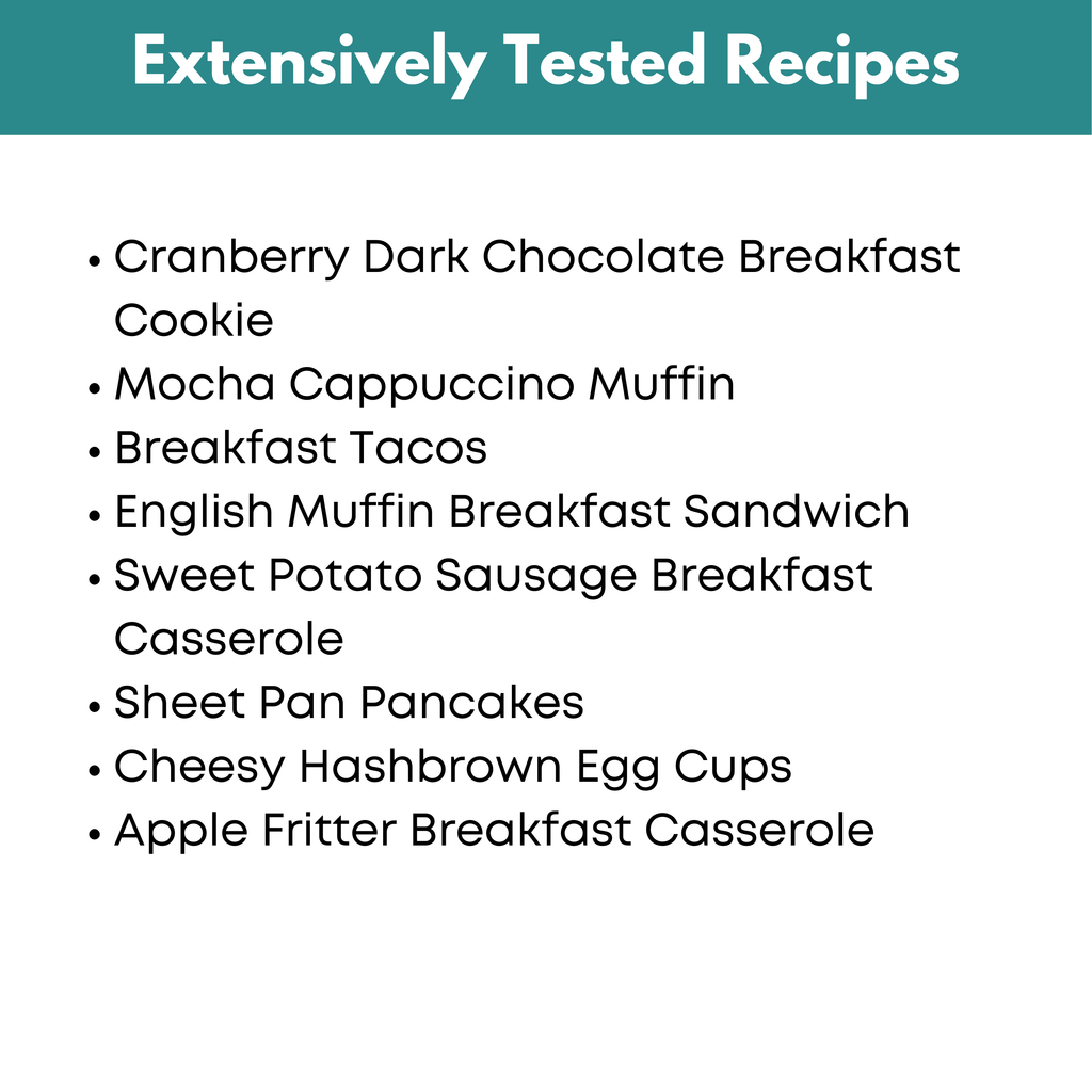 The Breakfast Vol.II Freezer Meal Guide