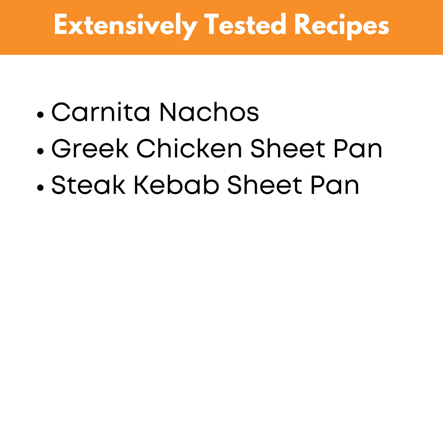 Sheet Pan Dinners Vol. III One Hour Prep Guide