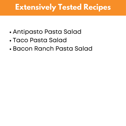 Pasta Salads One Hour Mini Freezer Meal Guide