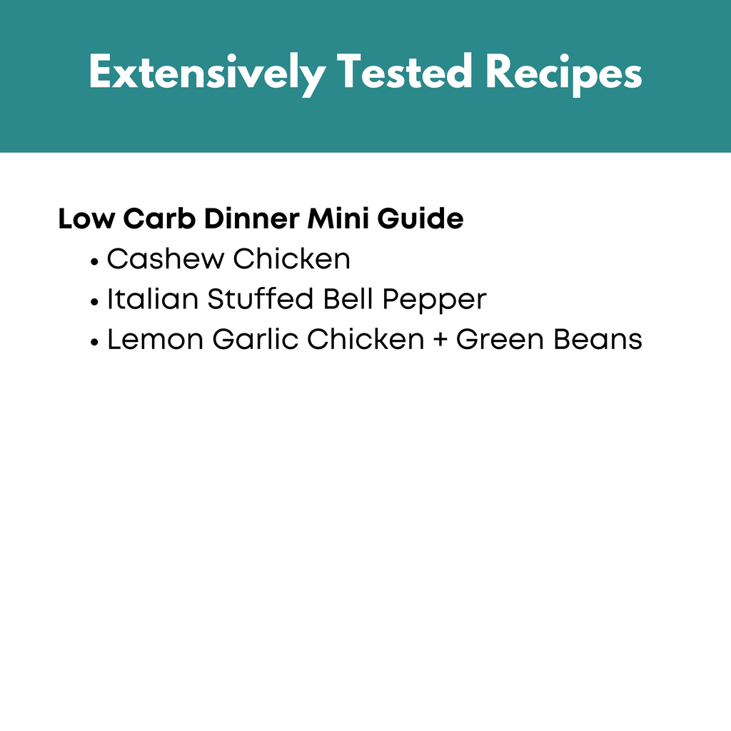 The Low Carb Freezer Meal Guide Bundle