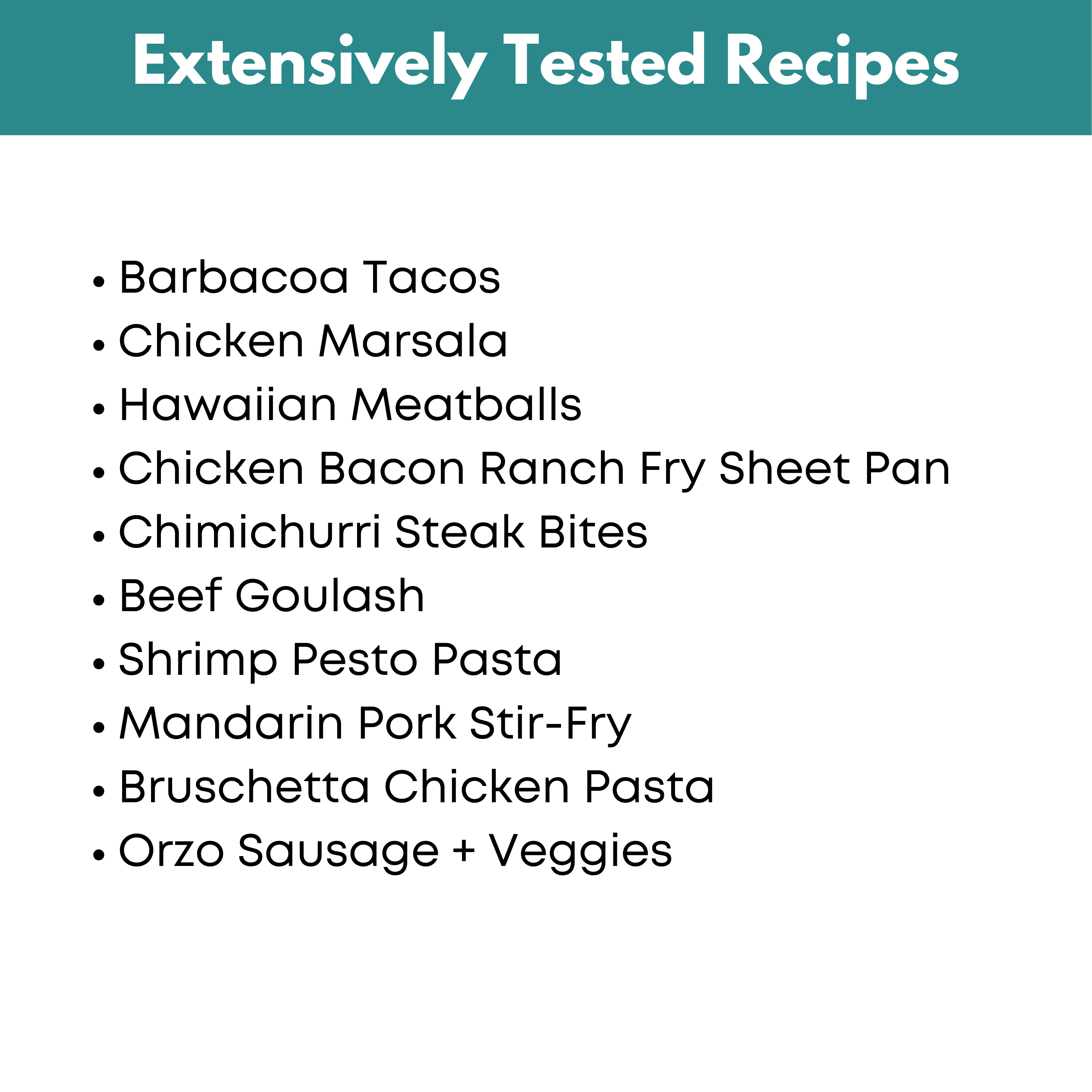 Spring  Vol. IV Freezer Meal Guide: Quick Prep Edition