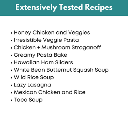 Winter Freezer Meal Guide