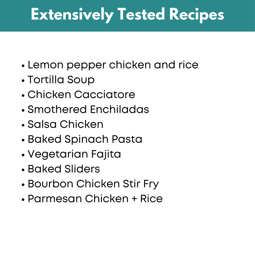 Spring Freezer Meal Guide