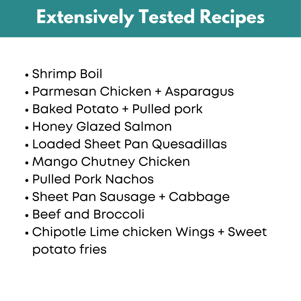 Sheet Pan Dinners Freezer Meal Guide