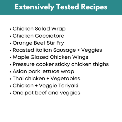 Low-Carb Freezer Meal Guide