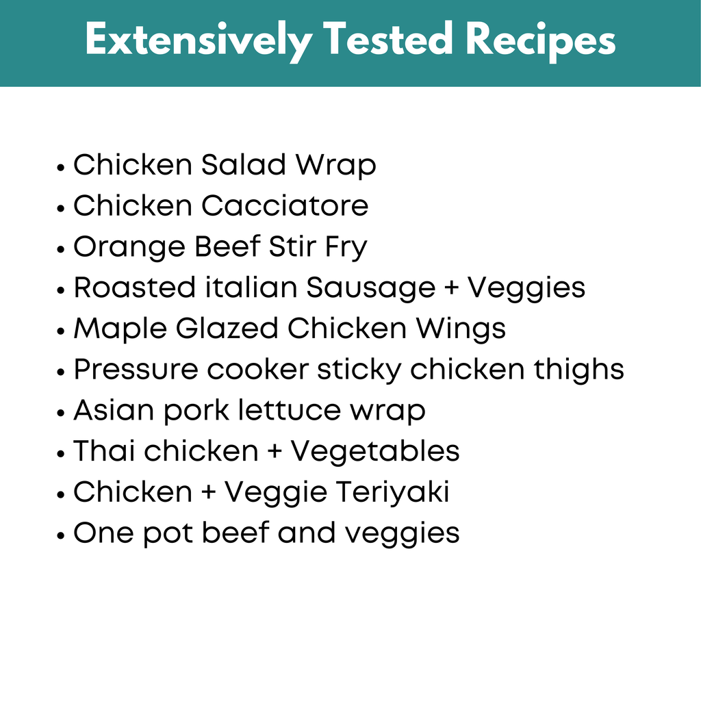 Low-Carb Freezer Meal Guide