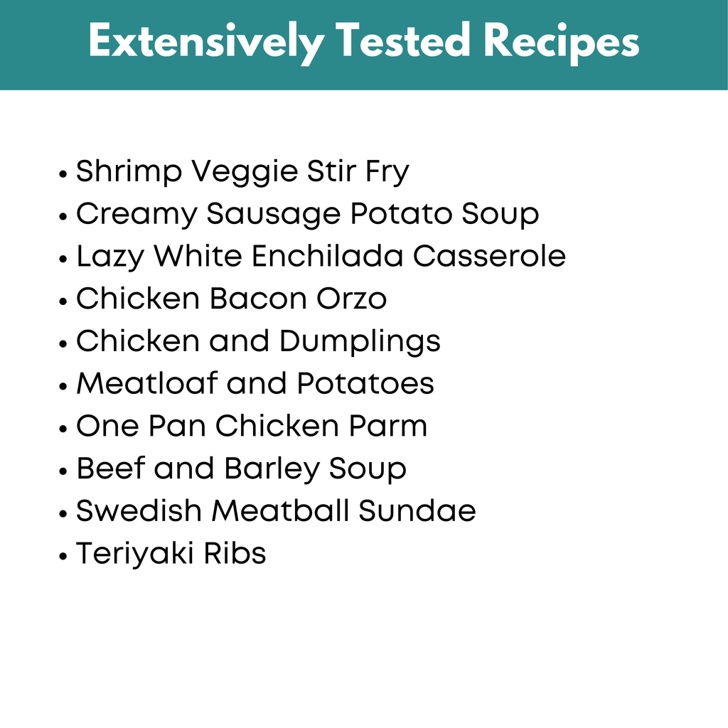 Winter Vol. IV Freezer Meal Guide: Quick Prep Edition